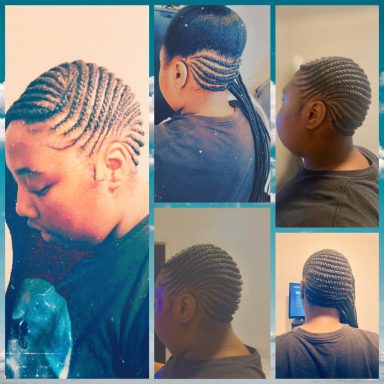 Small Lemonade Braids $100