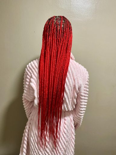 Medium Knotless Braids $160